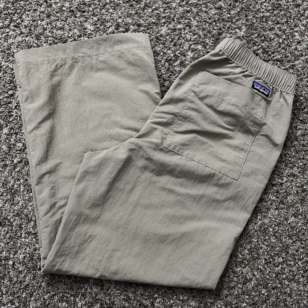 Patagonia Outdoor Everyday Pants Womens S Nylon Wide Leg Cropped